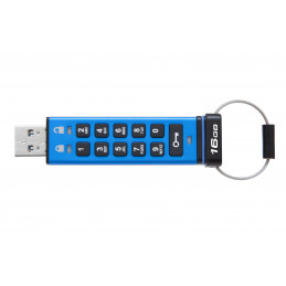 Kingston Technology DataTraveler 2000 16GB USB-muisti USB A-tyyppi 3.2 Gen 1 (3.1 Gen 1) Sininen