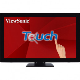 Viewsonic TD2760 kosketusnäyttö 68,6 cm (27") 1920 x 1080 pikseliä Multi-touch Monikäyttäjä Musta