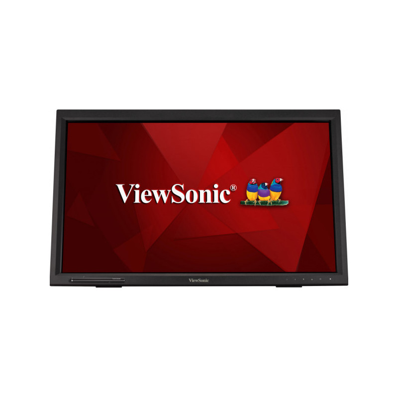 Viewsonic TD2423 kosketusnäyttö 59,9 cm (23.6") 1920 x 1080 pikseliä Multi-touch Monikäyttäjä Musta