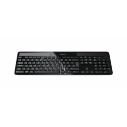 Logitech K750 näppäimistö Langaton RF QWERTY Englanti (UK) Musta