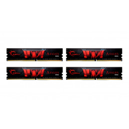 G.Skill Aegis F4-3200C16Q-64GIS muistimoduuli 64 GB 4 x 16 GB DDR4 3200 MHz