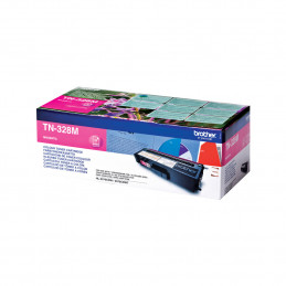 Brother TN-328M värikasetti 1 kpl Alkuperäinen Magenta