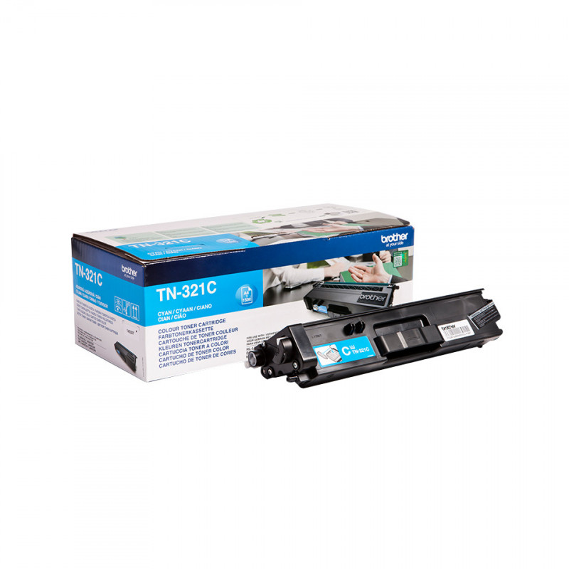Brother TN-321C värikasetti 1 kpl Alkuperäinen Syaani