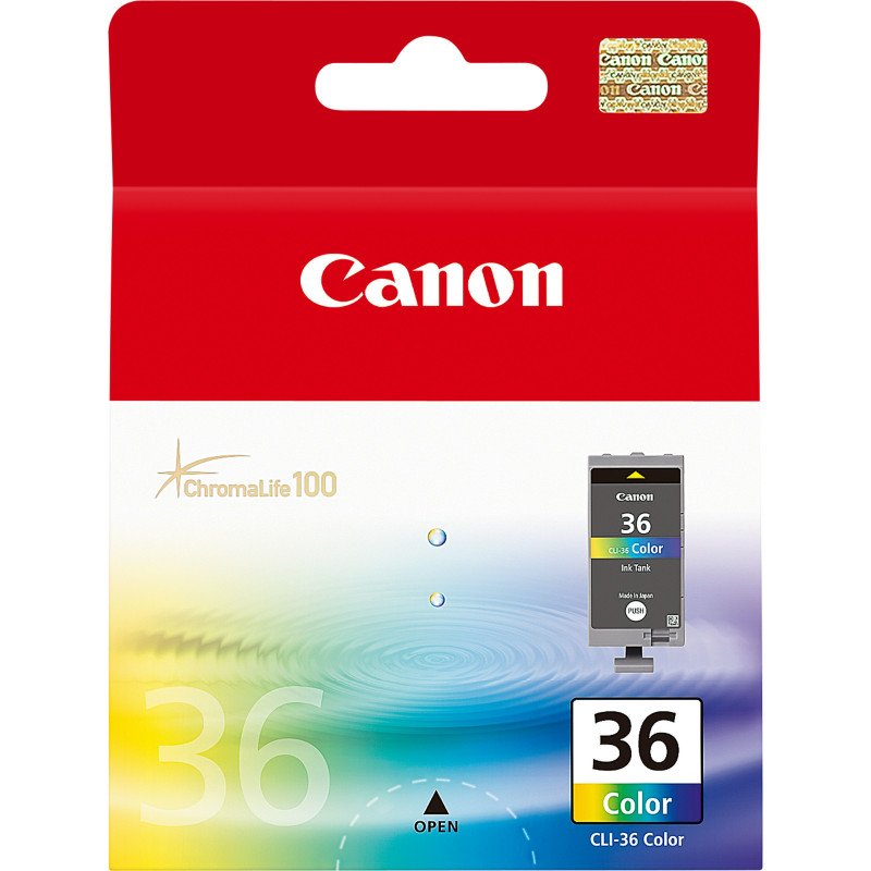 Canon 1511B001 mustekasetti 1 kpl Alkuperäinen Perusvärintuotto Syaani, Magenta, Keltainen