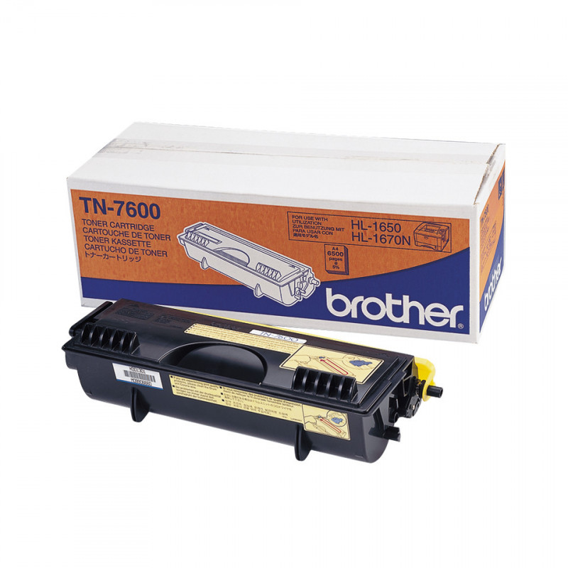 Brother TN7600 värikasetti 1 kpl Alkuperäinen Musta