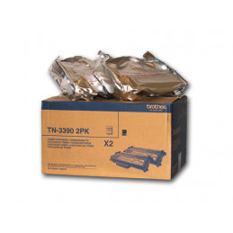 Brother TN-3390 Twin värikasetti 2 kpl Alkuperäinen Musta