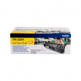 Brother TN-329Y värikasetti 1 kpl Alkuperäinen Keltainen