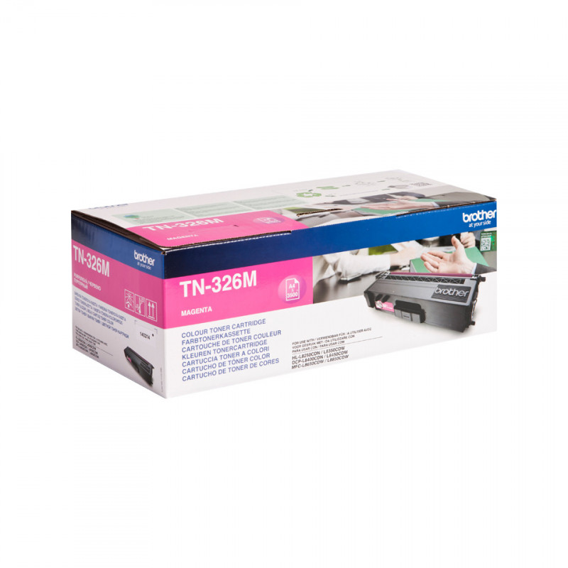 Brother TN-326M värikasetti 1 kpl Alkuperäinen Magenta
