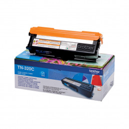 Brother TN-320C värikasetti 1 kpl Alkuperäinen Syaani