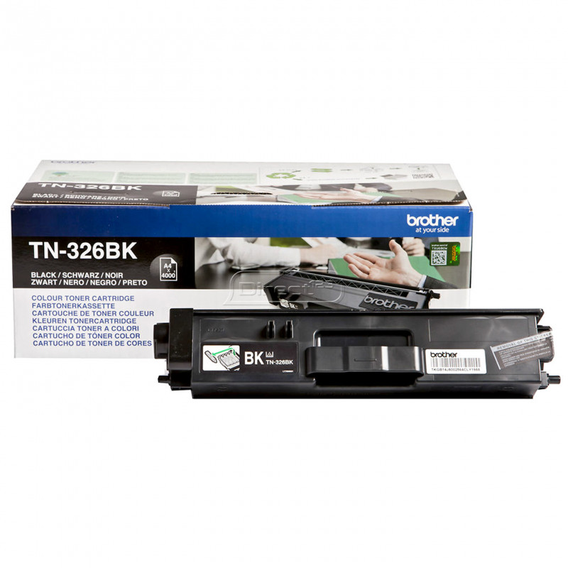Brother TN-326BK värikasetti 1 kpl Alkuperäinen Musta