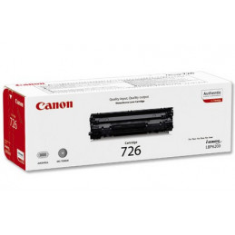 Canon CRG-726 värikasetti Alkuperäinen Musta