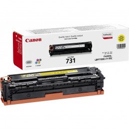 Canon 731 värikasetti 1 kpl Alkuperäinen Keltainen