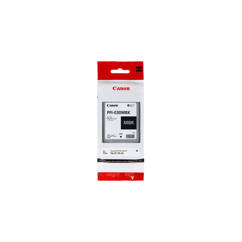 Canon PFI-030 MBK mustekasetti 1 kpl Alkuperäinen Mattamusta