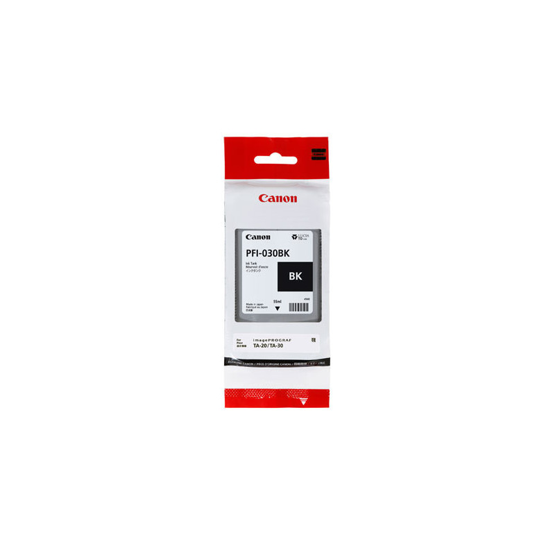 Canon PFI-030BK mustekasetti 1 kpl Alkuperäinen Musta