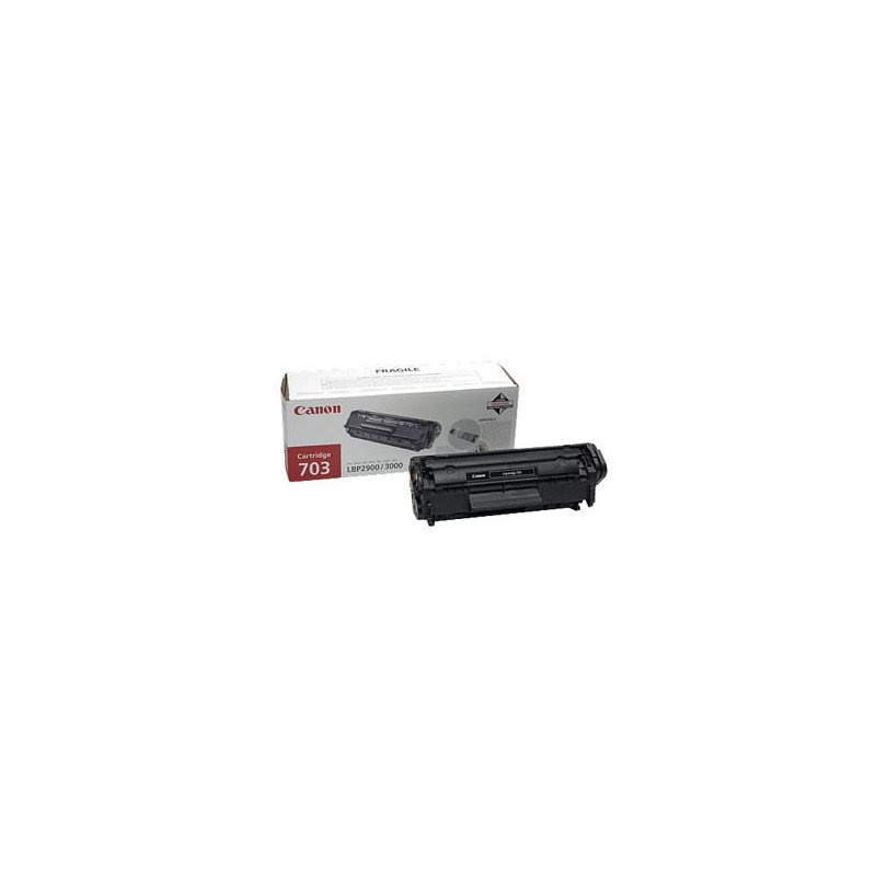 Canon Toner CRG703 Black värikasetti 3 kpl Alkuperäinen Musta