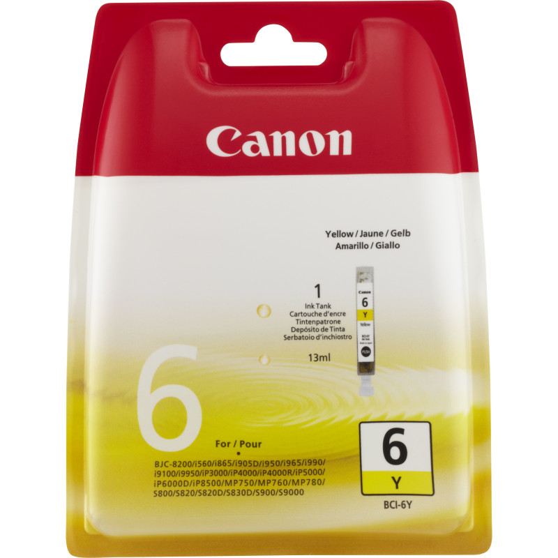 Canon 4708A002 mustekasetti 1 kpl Alkuperäinen Keltainen