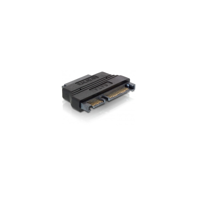 DeLOCK SATA 22-pin   Slim SATA Adapter SATA 22-pin M Slim SATA 13-pin FM Musta