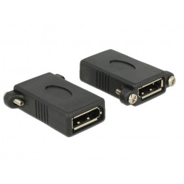 DeLOCK DisplayPort 1.1 F-F Musta