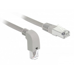 DeLOCK 85864 verkkokaapeli Harmaa 0,5 m Cat6 S FTP (S-STP)