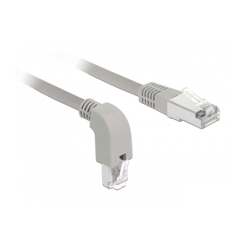 DeLOCK 85864 verkkokaapeli Harmaa 0,5 m Cat6 S FTP (S-STP)