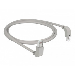 DeLOCK 85862 verkkokaapeli Harmaa 1 m Cat6 S FTP (S-STP)