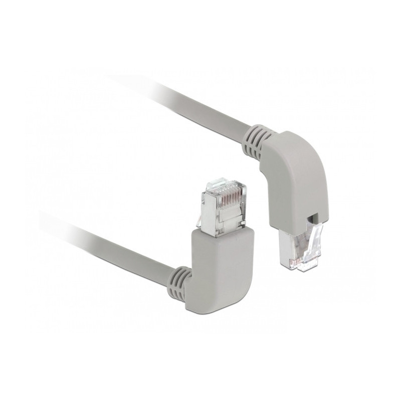 DeLOCK 85861 verkkokaapeli Harmaa 0,5 m Cat6 S FTP (S-STP)