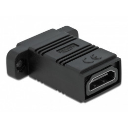 DeLOCK 81307 videokaapeli-adapteri HDMI-tyyppi A (vakio) Musta