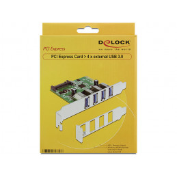 DeLOCK 89360 liitäntäkortti -sovitin Sisäinen USB 3.2 Gen 1 (3.1 Gen 1)