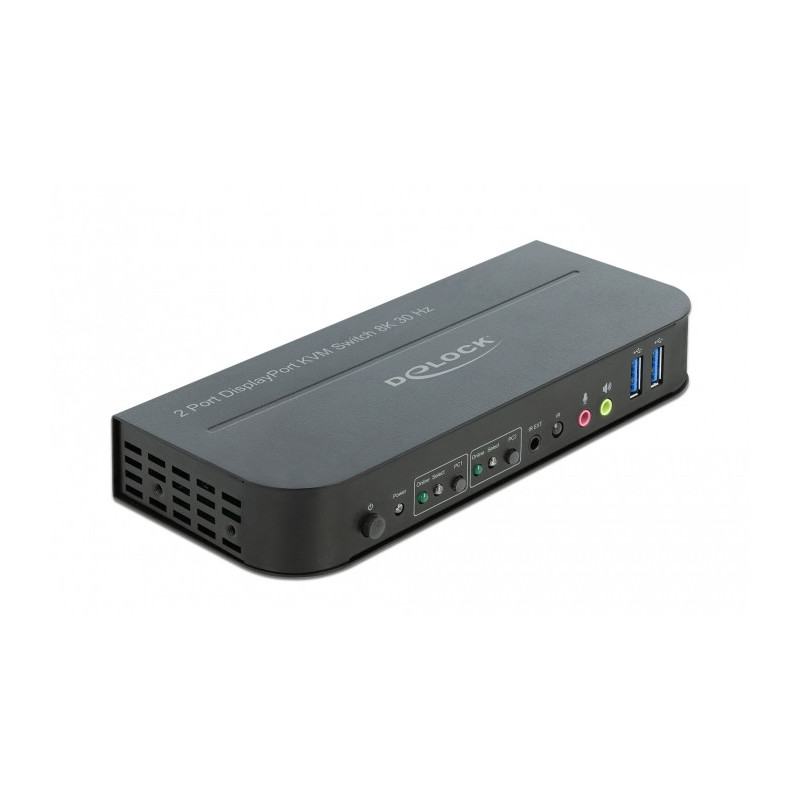 DeLOCK 11482 KVM-kytkin Musta