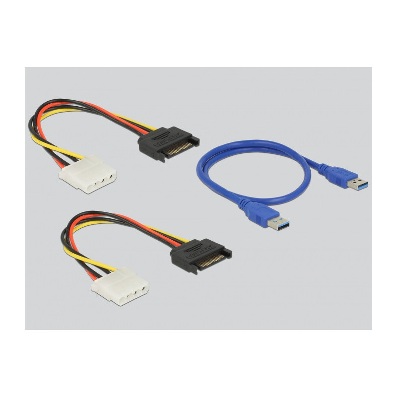 DeLOCK 41427 liitäntäkortti -sovitin Sisäinen PCIe, USB 3.2 Gen 1 (3.1 Gen 1)