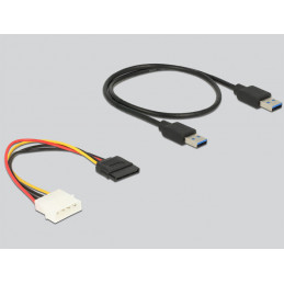 DeLOCK 41423 liitäntäkortti -sovitin Sisäinen PCI, SATA, USB 3.2 Gen 1 (3.1 Gen 1)