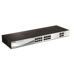 D-Link DGS-1210-20 verkkokytkin Hallittu L2 1U Musta