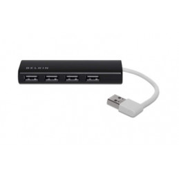 Belkin F4U042BT keskitin 480 Mbit s Musta