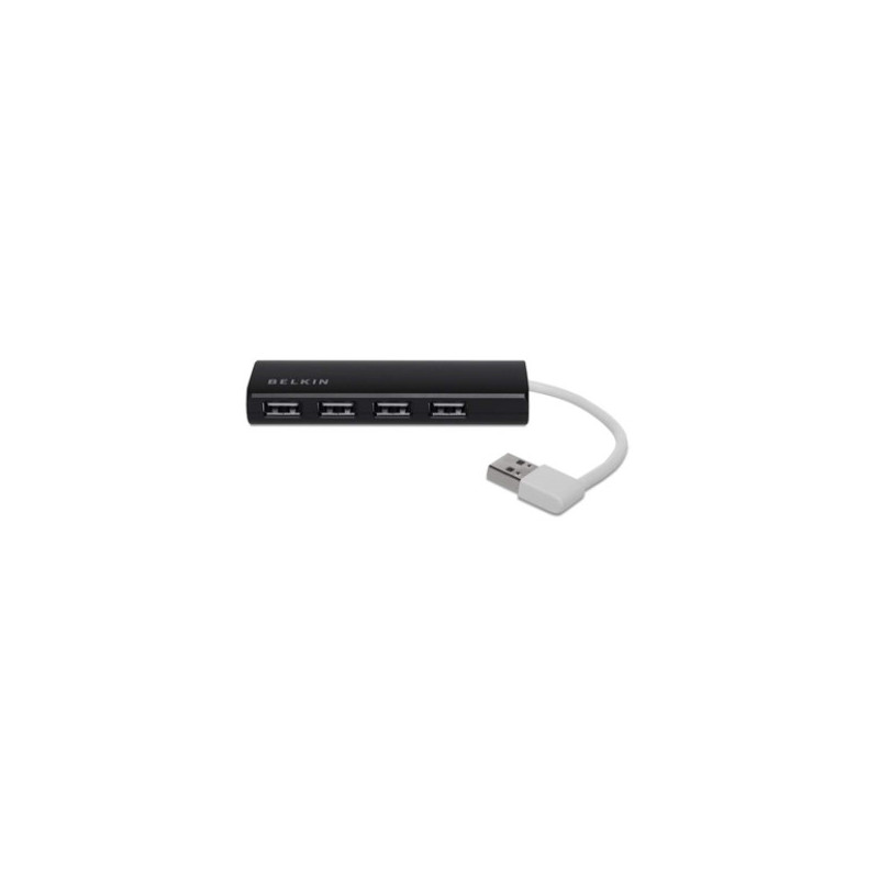 Belkin F4U042BT keskitin 480 Mbit s Musta