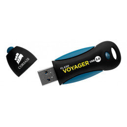 Corsair Voyager 256GB USB-muisti USB A-tyyppi 3.2 Gen 1 (3.1 Gen 1) Musta, Sininen
