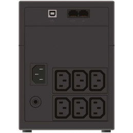 PowerWalker VI 1200 LCD IEC Linjainteraktiivinen 1,2 kVA 600 W 6 AC-pistorasia(a)