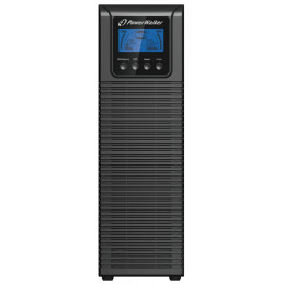 PowerWalker VFI 3000 TGS Taajuuden kaksoismuunnos (verkossa) 3 kVA 2700 W 3 AC-pistorasia(a)