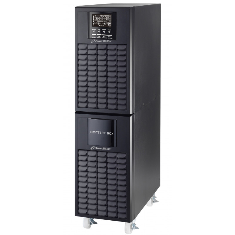 PowerWalker VFI 6000 CG PF1 Taajuuden kaksoismuunnos (verkossa) 6 kVA 6000 W 1 AC-pistorasia(a)