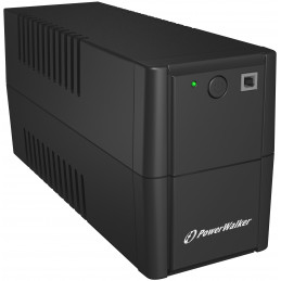 PowerWalker VI 650 SE Linjainteraktiivinen 0,65 kVA 360 W 2 AC-pistorasia(a)