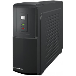 PowerWalker VFD 1000 1 kVA 600 W 3 AC-pistorasia(a)