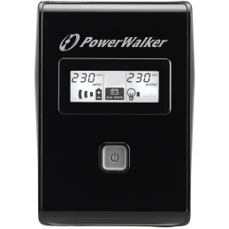 PowerWalker VI 850 LCD Linjainteraktiivinen 0,85 kVA 480 W