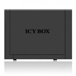 ICY BOX IB-RD3620SU3 levyjärjestelmä Työpöytä Musta