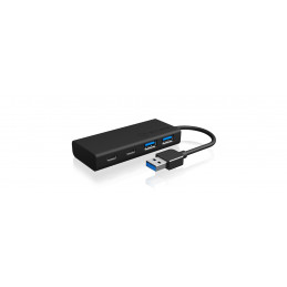 RaidSonic IB-HUB1426-U3 keskitin USB 3.2 Gen 1 (3.1 Gen 1) Type-A 5000 Mbit s Musta