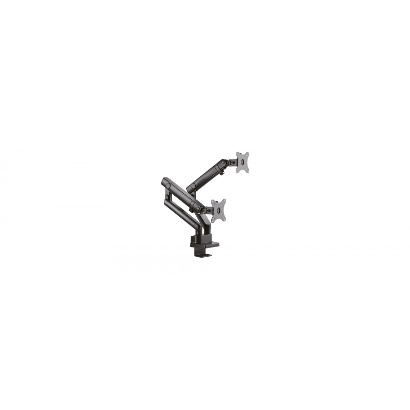 ICY BOX IB-MS314-T monitorin kiinnike ja jalusta 81,3 cm (32") Puristin Musta