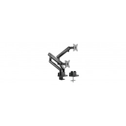 ICY BOX IB-MS314-T monitorin kiinnike ja jalusta 81,3 cm (32") Puristin Musta