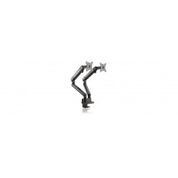 ICY BOX IB-MS314-T monitorin kiinnike ja jalusta 81,3 cm (32") Puristin Musta