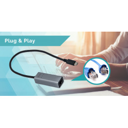 i-tec Metal C31METALGLAN verkkokortti Ethernet 1000 Mbit s