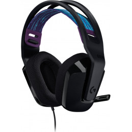 Logitech G G335 Wired Gaming Headset Kuulokkeet Langallinen Pääpanta Pelaaminen Musta
