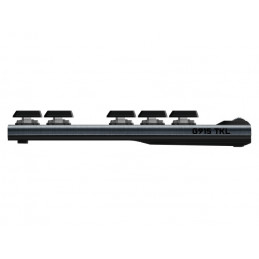 Logitech G G915 TKL Tenkeyless LIGHTSPEED Wireless RGB Mechanical Gaming Keyboard - GL Clicky näppäimistö RF Wireless +