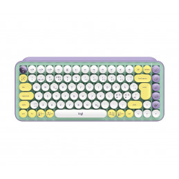 Logitech POP Keys Wireless Mechanical Keyboard With Emoji Keys näppäimistö RF Wireless + Bluetooth QWERTY Pohjoismainen